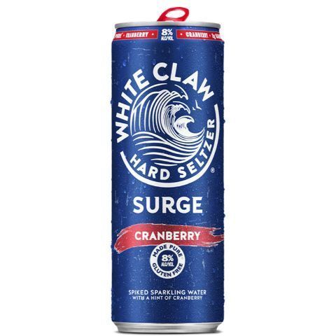 Order White Claw Surge Cranberry 16oz Can food online from 7-Eleven store, New York on bringmethat.com