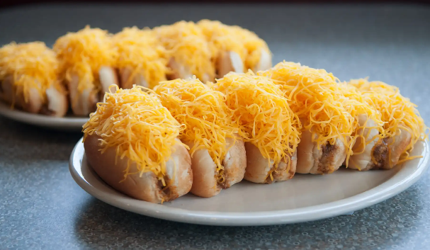 Order 10 Pack Of Cheese Coneys food online from Skyline Chili store, Lawrenceburg on bringmethat.com