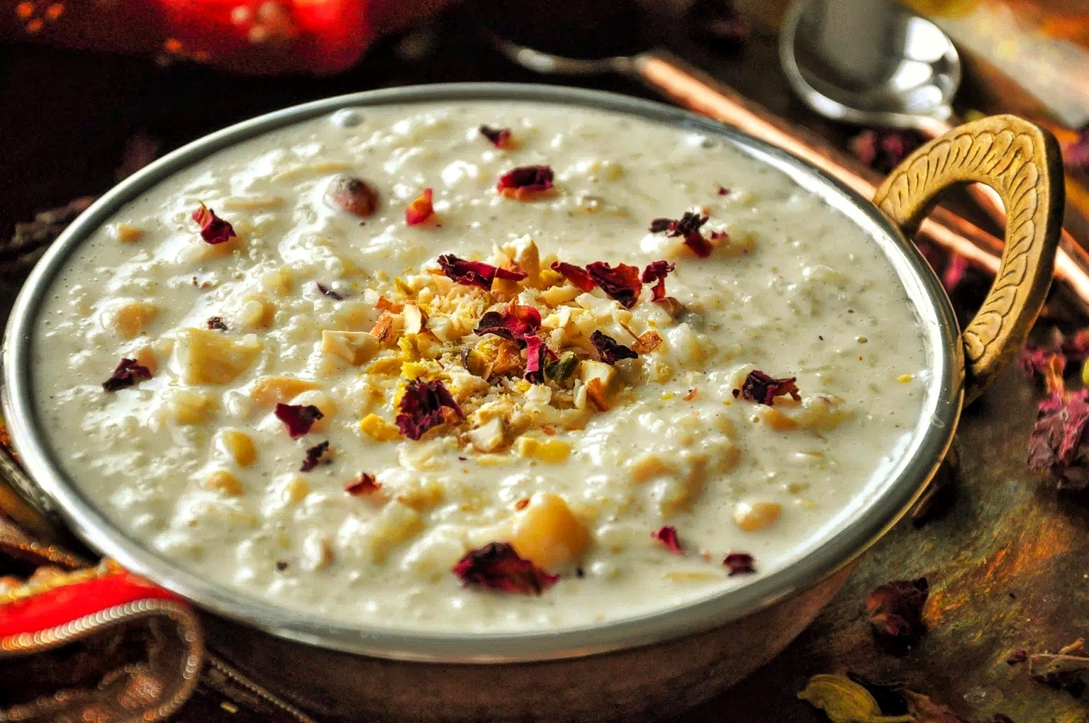 Order Kheer Rice Pudding  food online from Himalayan flavors store, Berkeley on bringmethat.com