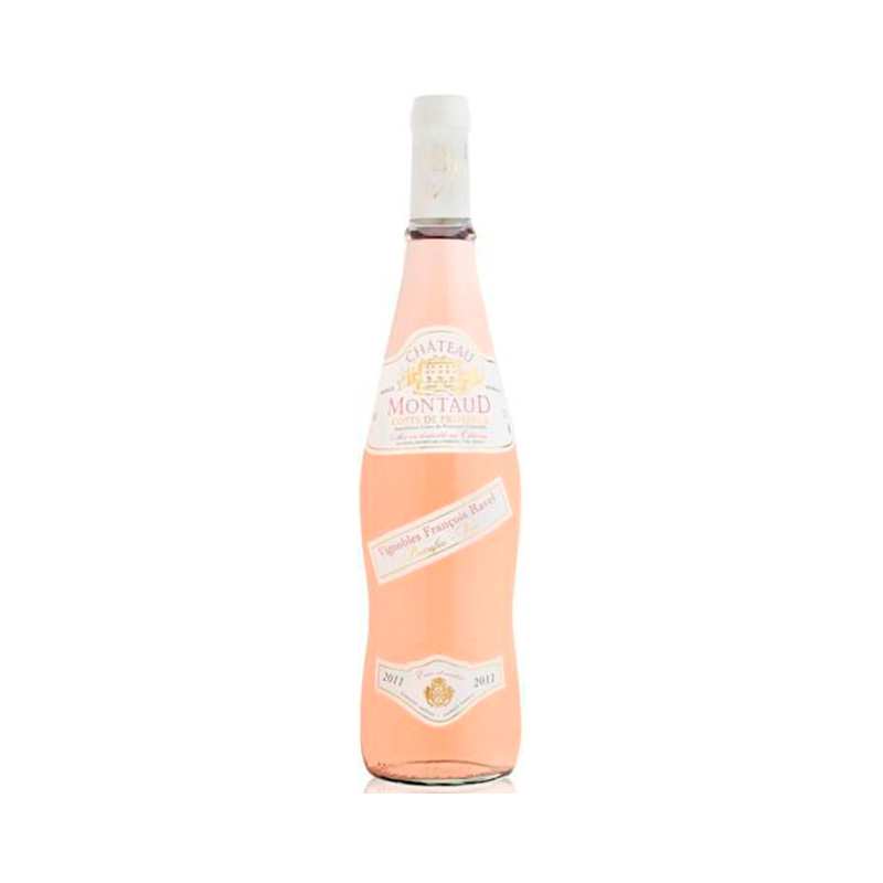 Order Chateau Montaud Cotes de Provence Rose, 750mL Wine food online from Grape Hill Liquors store, Brooklyn on bringmethat.com