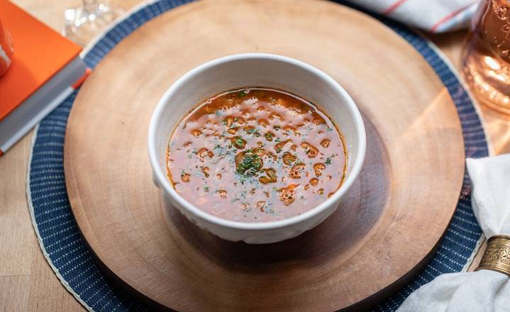 Order Vegan Lentil Soup food online from Cheebo store, Burbank on bringmethat.com