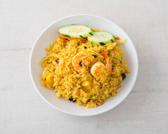 Order R5 - Shrimp Fried Rice food online from Khaosan Road Eatery store, Los Angeles on bringmethat.com