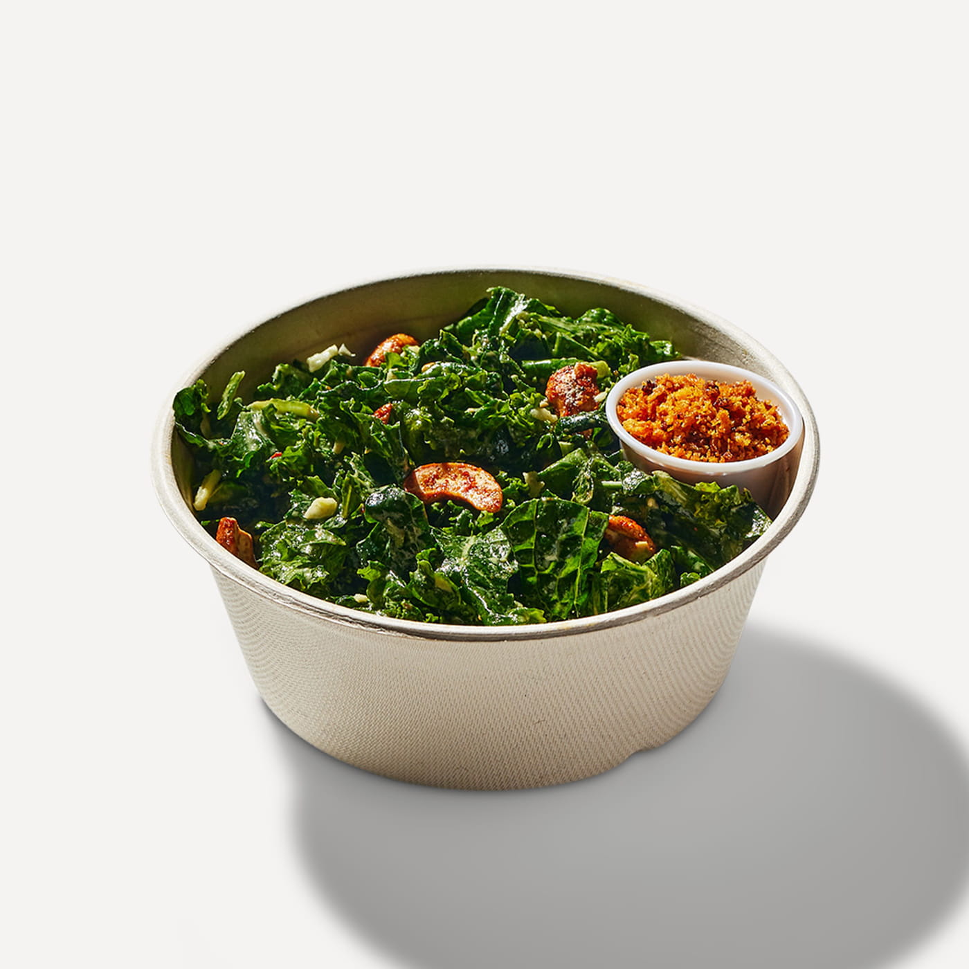 Order Cashew Kale Caesar with Seasoned Breadcrumbs Side food online from Dig store, New York on bringmethat.com