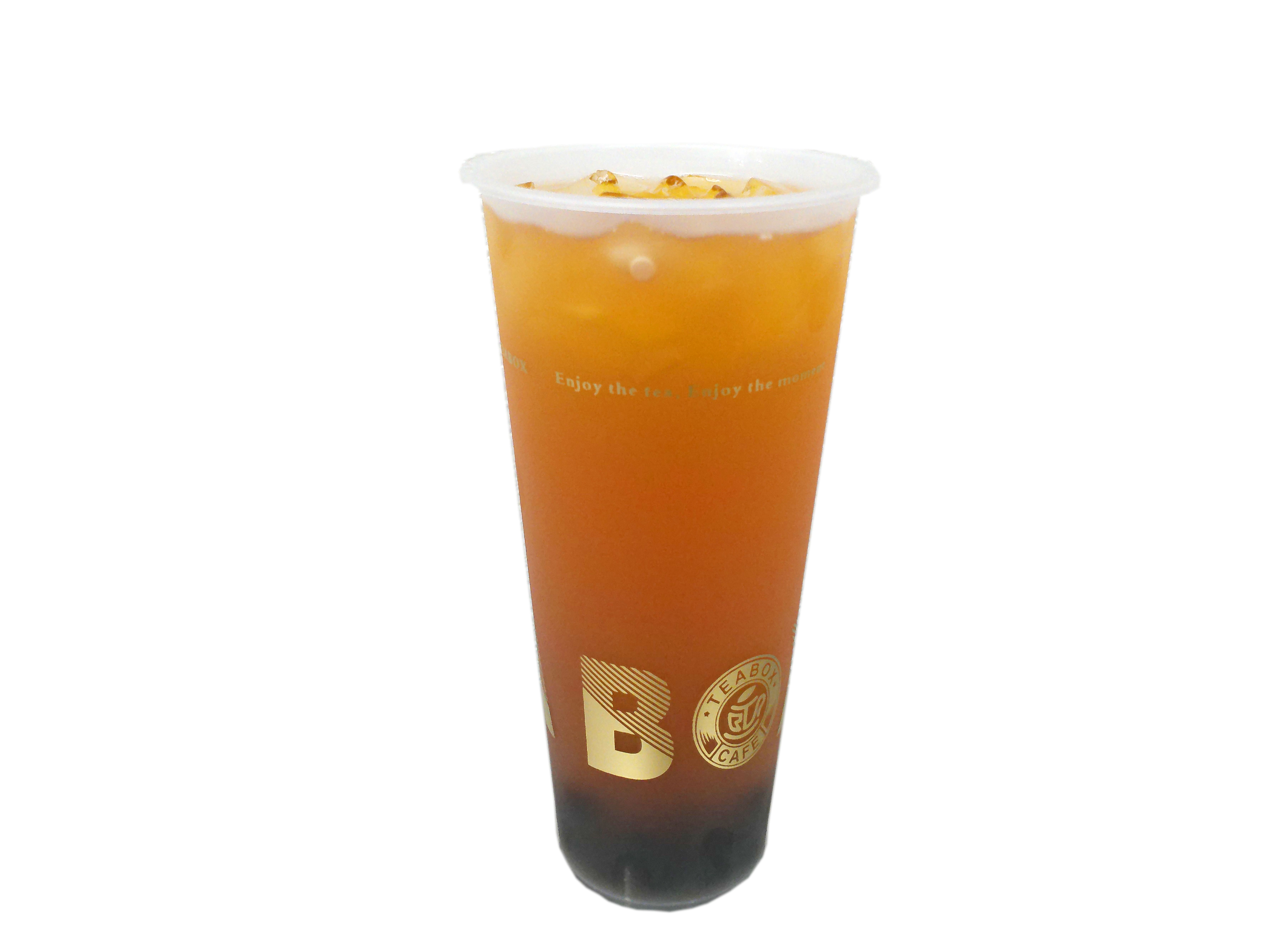 Order C12. Peach Tea food online from Teabox Cafe store, Lancaster on bringmethat.com