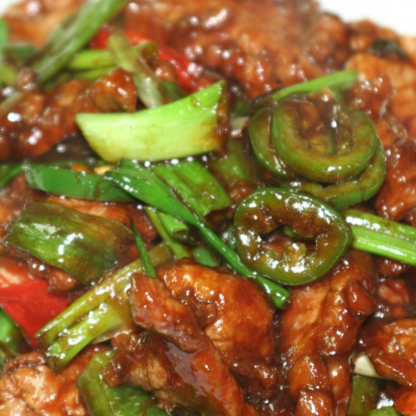 Order Beef with Fresh Hot Pepper food online from Cafe Panda Garden store, Houston on bringmethat.com