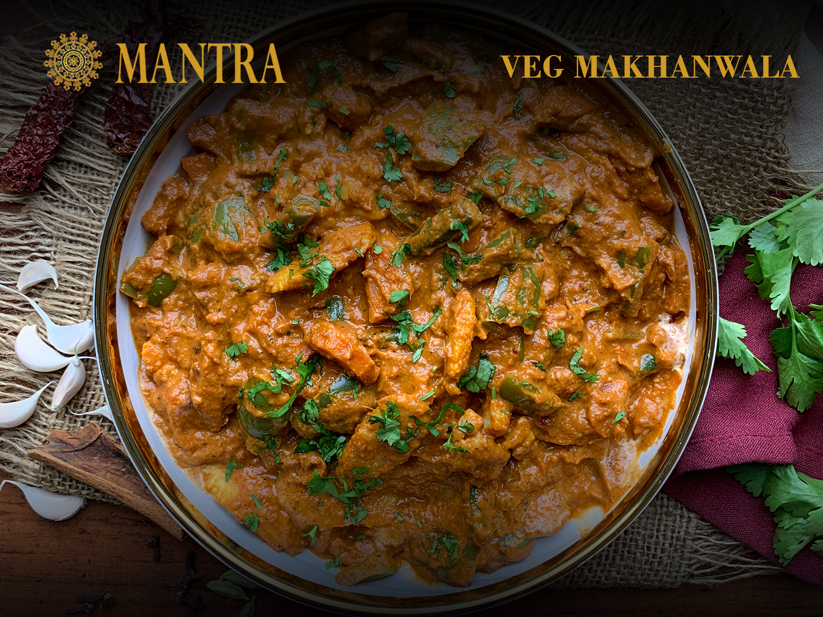 Order Veg Makhanwala food online from Mantra Authentic Indian Restaurant store, Jersey City on bringmethat.com