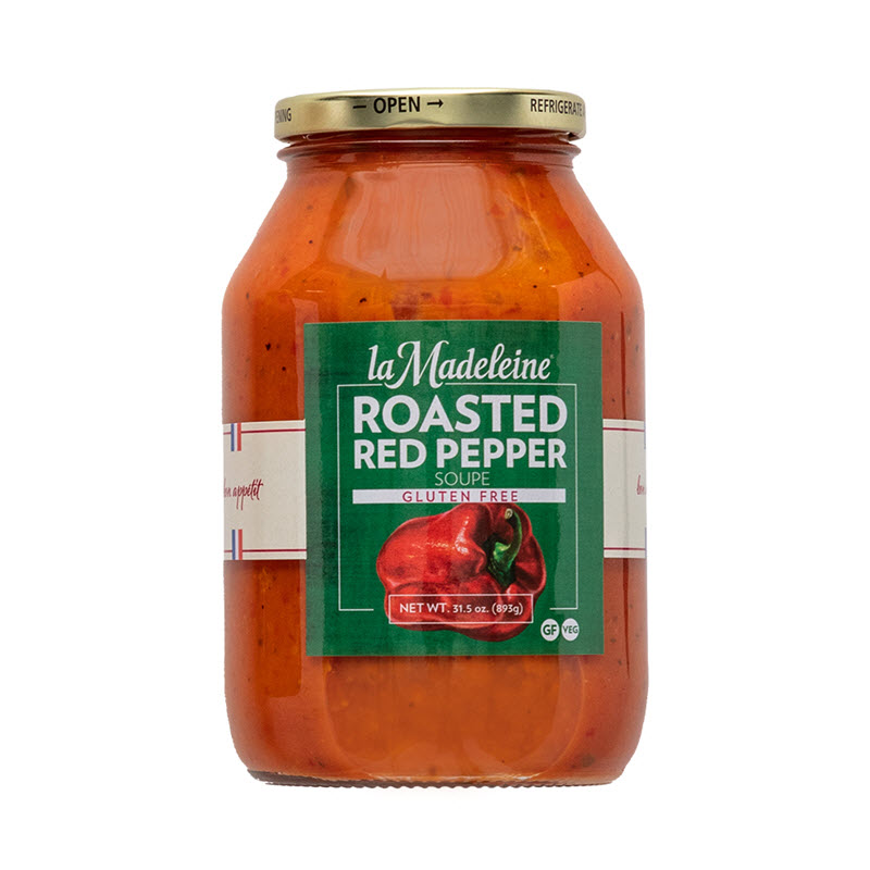 Order Roasted Red Pepper Soup food online from La Madeleine French Bakery & Cafe store, Dallas on bringmethat.com