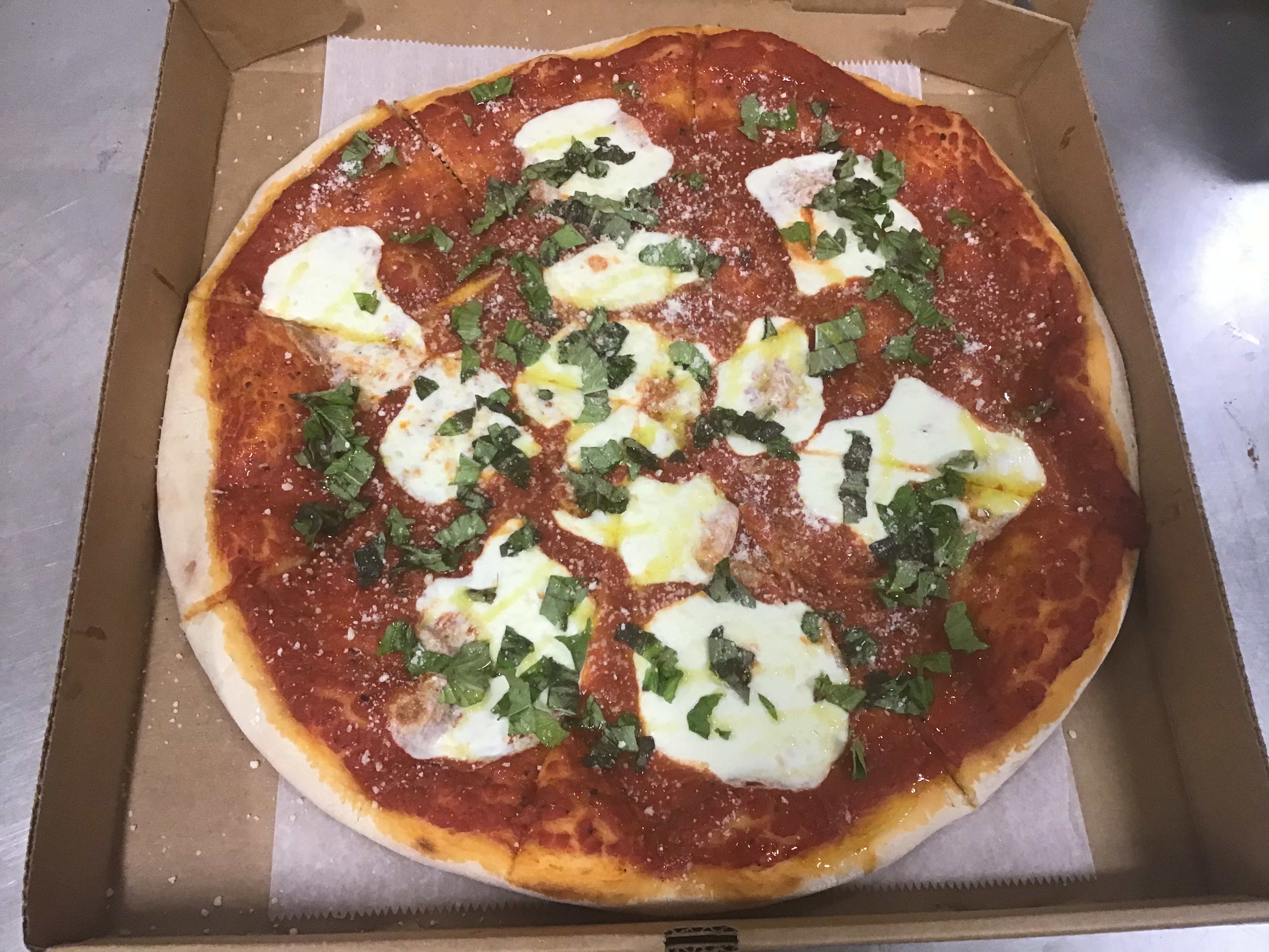 Order Margherita Pizza food online from Via Roma store, North Conway on bringmethat.com