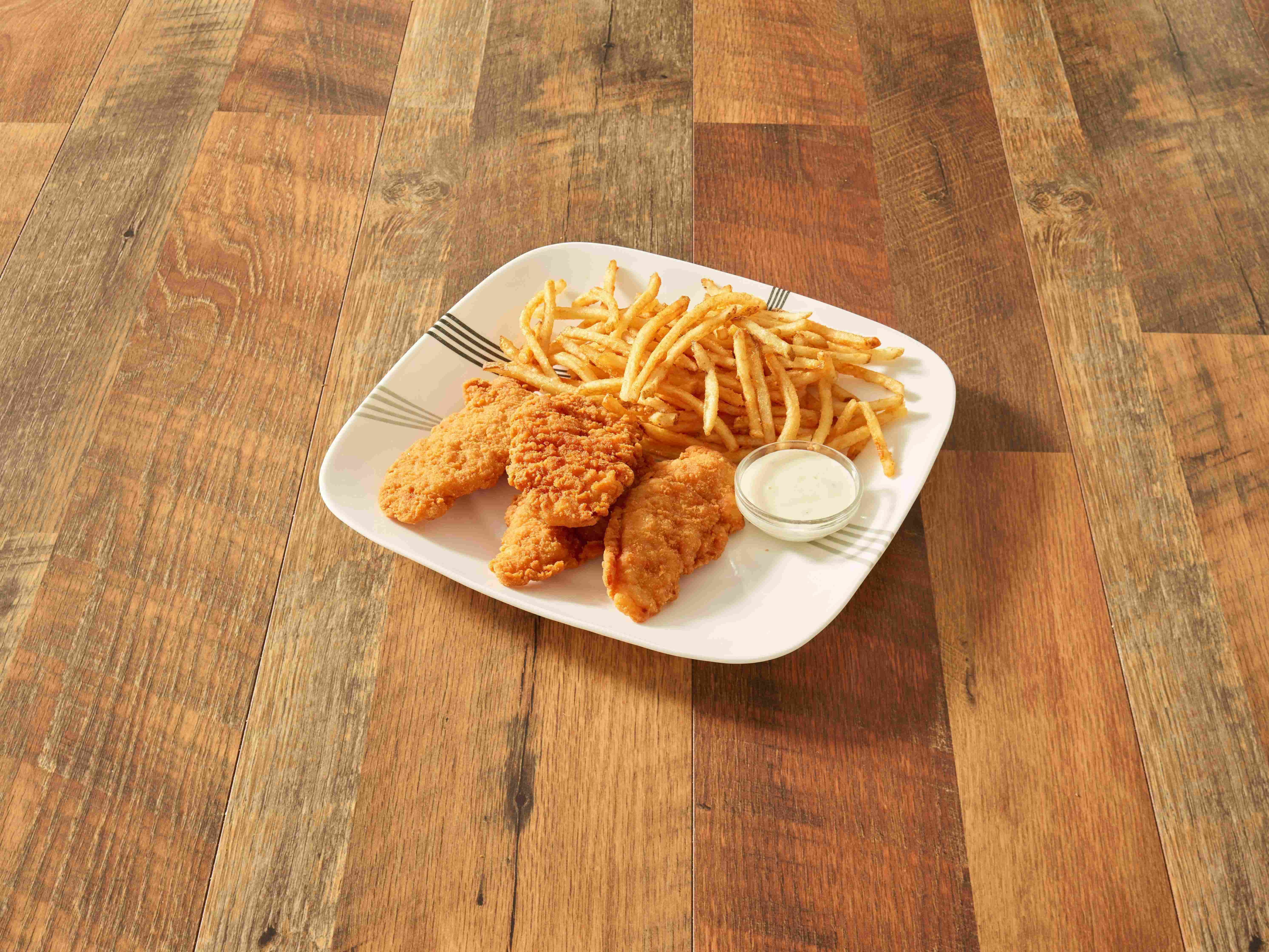 Order Fingers Frank Chicken Strips food online from Majerle's Sports Grill store, Phoenix on bringmethat.com