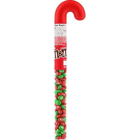 Order M&M'S Christmas Stocking Stuffer Milk Chocolate Candy, 3 oz Candy Cane Tube food online from Cvs store, NEWARK on bringmethat.com