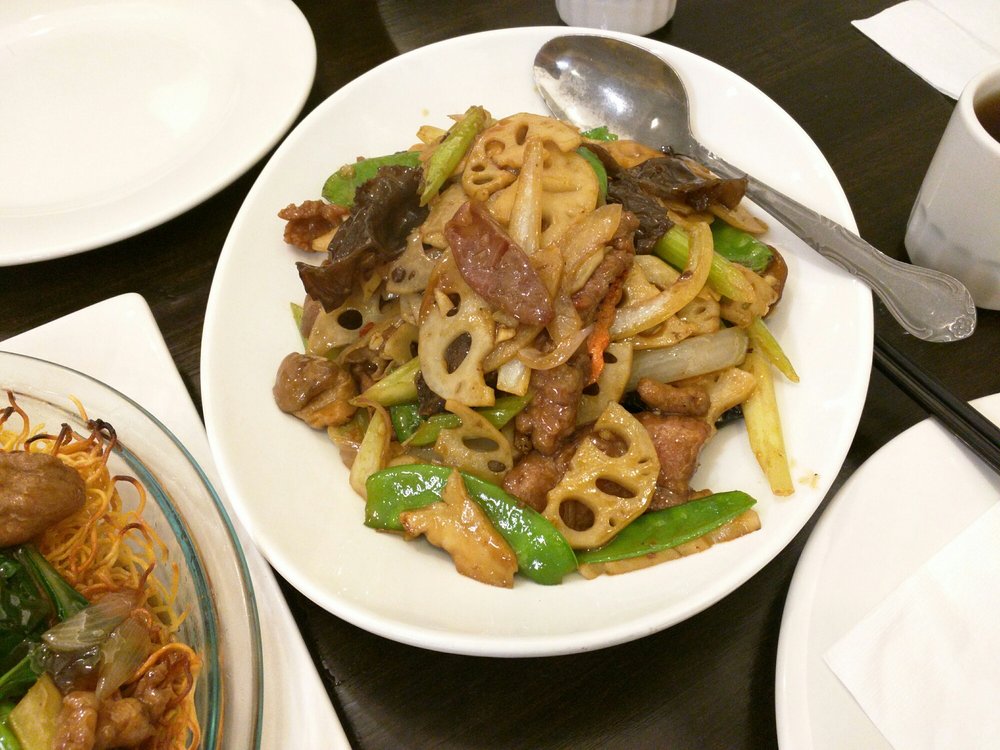 Order Stir-Fried Cured Meat food online from Yummy yummy noodles store, Chicago on bringmethat.com