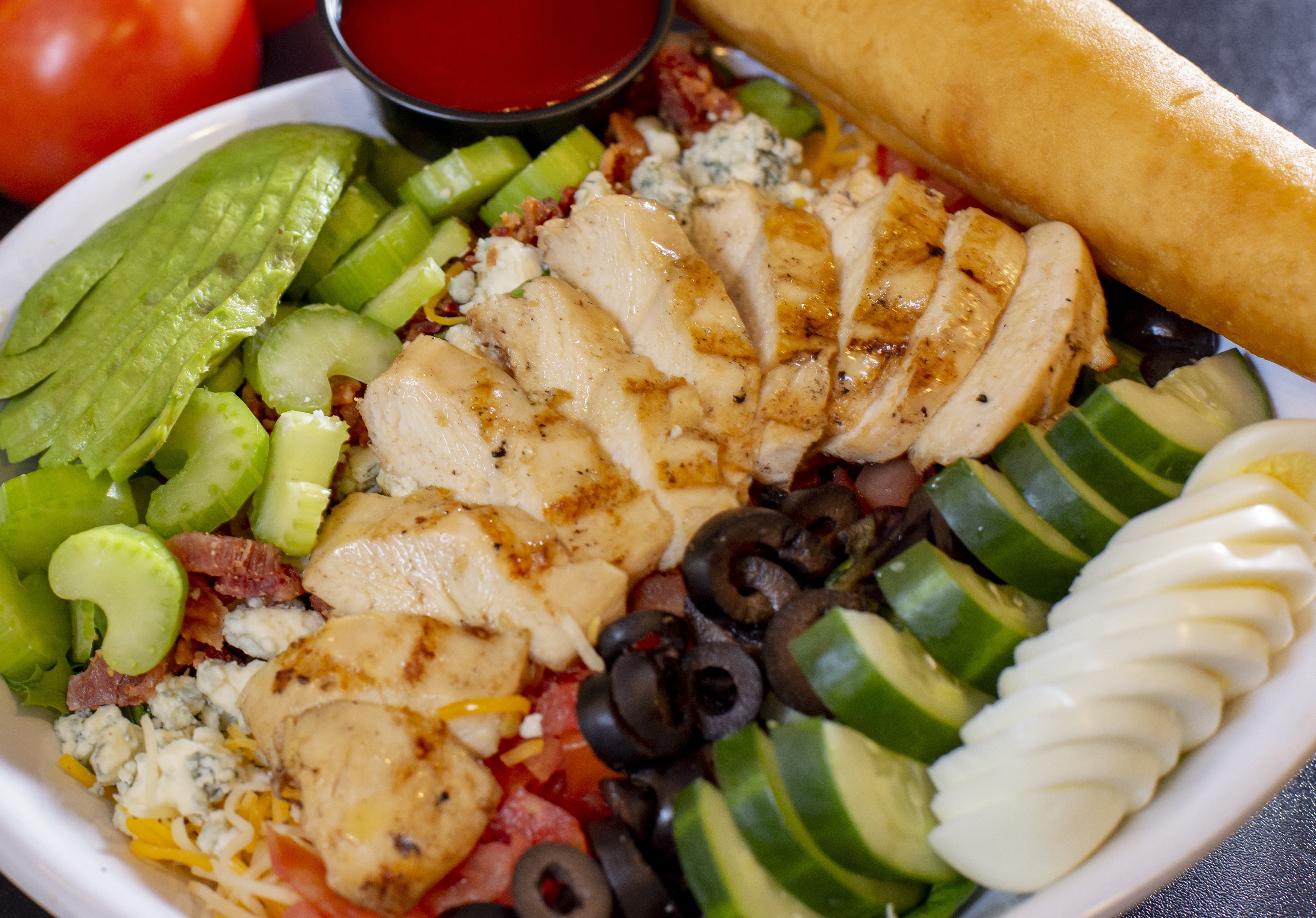 Order Chicken Cobb Salad food online from Boulder Tap House store, Moorhead on bringmethat.com