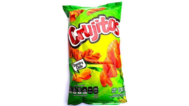 Order Sabritas Crujitos Cheese & Chili Puffs  4.58 oz food online from Valero Food Mart store, Murrayville on bringmethat.com