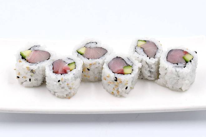 Order Yellowtail Roll food online from Kabuki Japanese Restaurant - Tempe store, Tempe on bringmethat.com