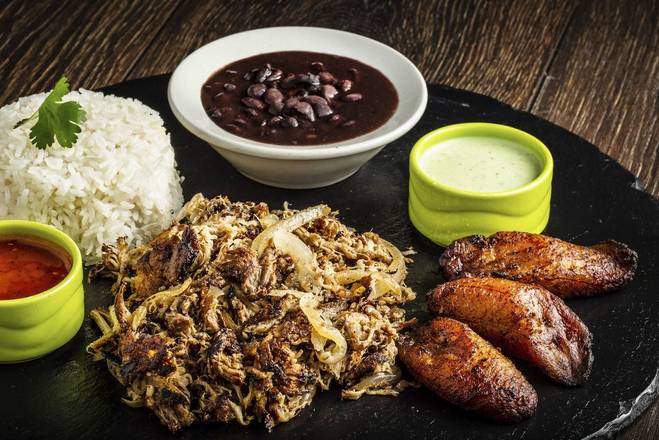 Order Lechon Asado Plate food online from Dcuban Cafe store, Norcross on bringmethat.com