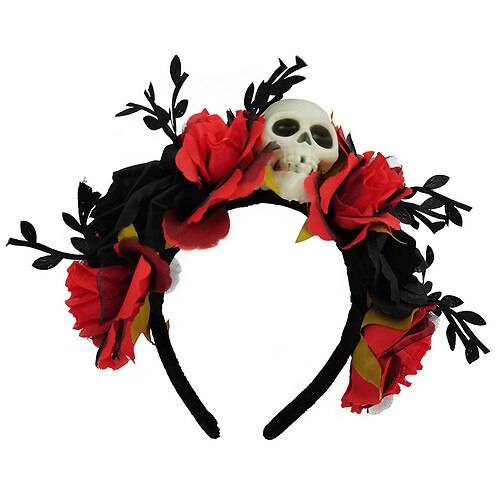 Order Festive Voice DAY OF THE DEAD, SKELETON HEADBAND, HALLOWEEN COSTUME - 1.0 ea food online from Walgreens store, MILTON on bringmethat.com