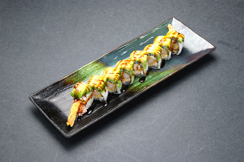 Order Green Dragon Roll  food online from Hikari Sushi & Grill store, Frisco on bringmethat.com