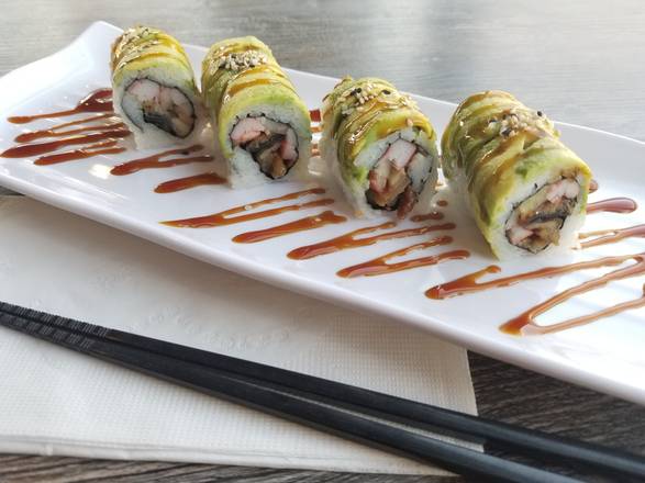 Order Caterpillar Roll food online from Oh Sushi store, Des Moines on bringmethat.com