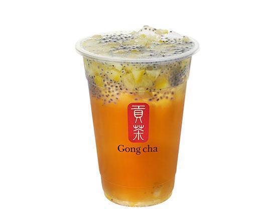 Order Lemon Wintermelon with Basil Seeds food online from Gong Cha store, Irvine on bringmethat.com