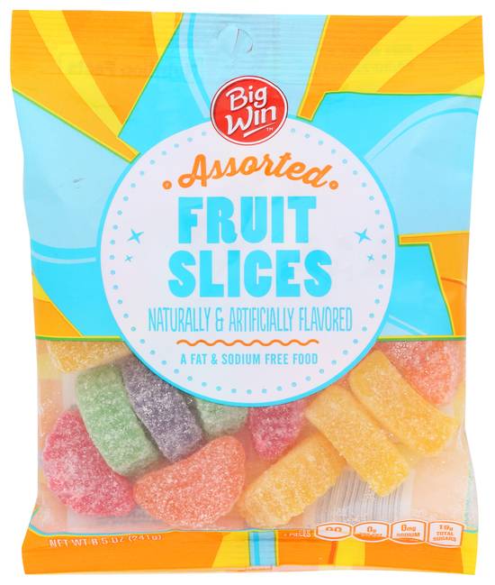 Order Big Win Fruit Slices (8.5 oz) food online from Rite Aid store, Yamhill County on bringmethat.com