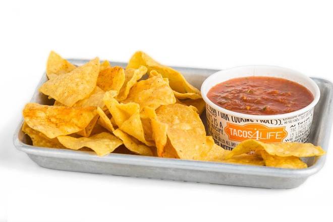 Order Salsa and Chips food online from Tacos 4 Life store, Texarkana on bringmethat.com