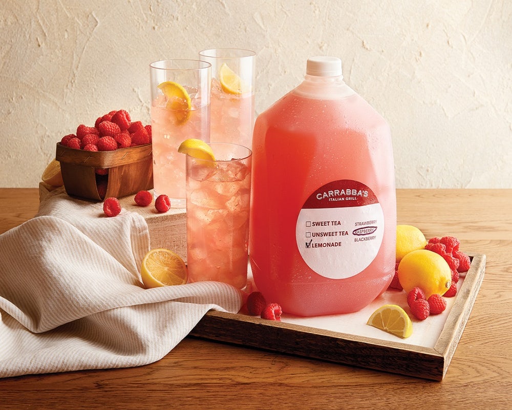 Order Gallon Flavored Lemonade food online from Carrabba's Italian Grill store, Webster on bringmethat.com