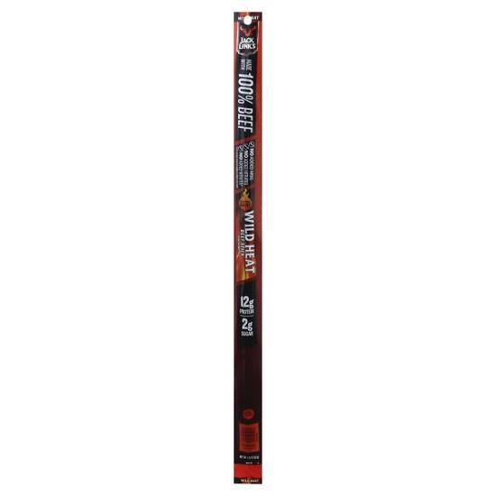 Order Jack Links Wild Heat Beef Stick Pegged food online from Exxon Food Mart store, Port Huron on bringmethat.com