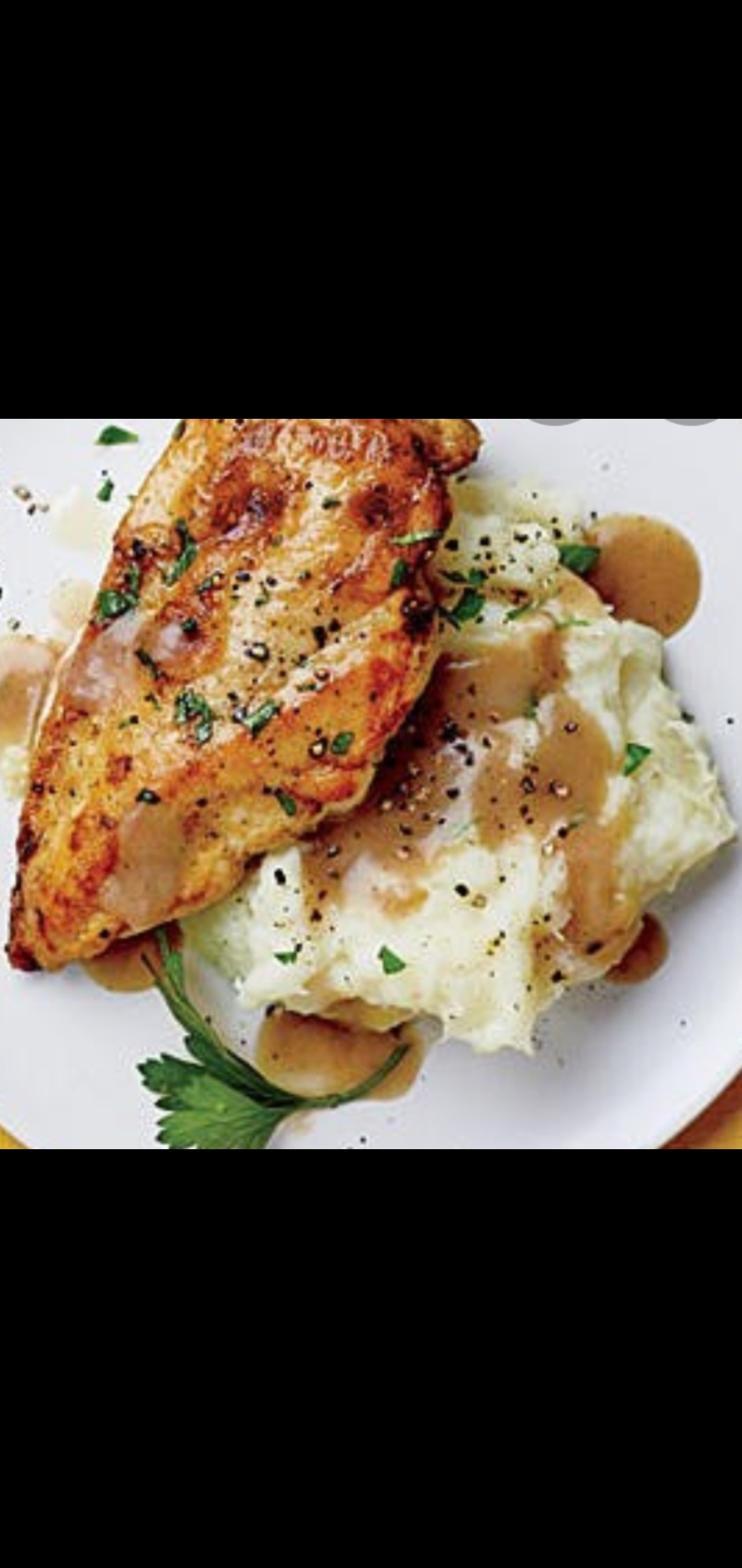 Order Grilled Chicken Breast With Mashed Potato  Platter  food online from Bedford gourmet food store, Brooklyn on bringmethat.com