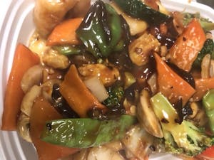 Order D晚 Shrimp with Garlic Sauce 鱼香虾D31 food online from Moon Wok store, Lenexa on bringmethat.com
