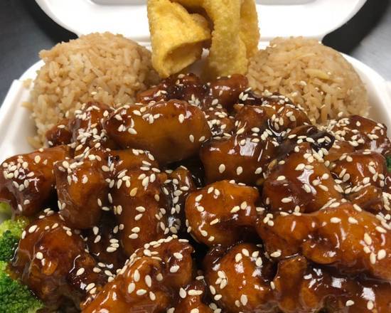Order Sesame Chicken food online from China Feast store, Kansas City on bringmethat.com