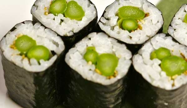 Order Asparagus Roll food online from Izumi Japanese Steak House & Sushi Bar store, Windsor Locks on bringmethat.com