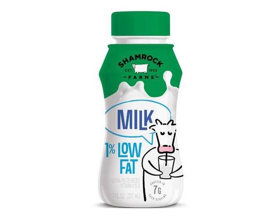 Order Milk (Fat 1%) food online from Carl Jr store, Merced on bringmethat.com