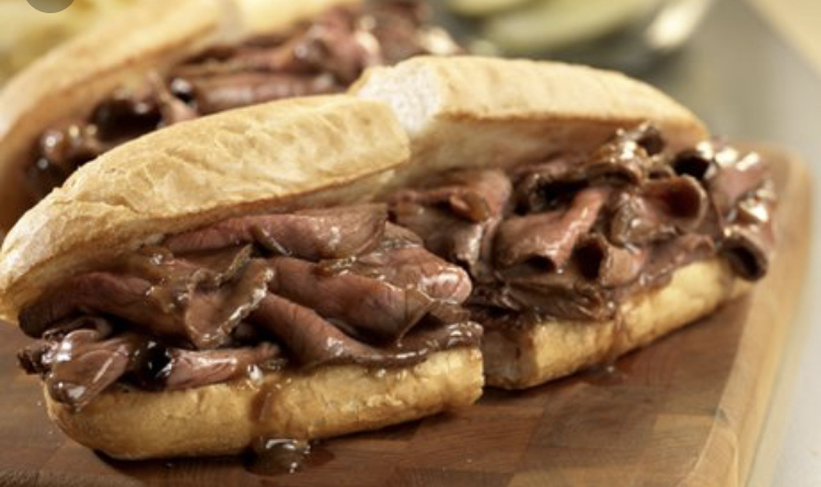 Order Roast Beef Sandwich food online from Mediterranean Grill And Bar store, New York on bringmethat.com