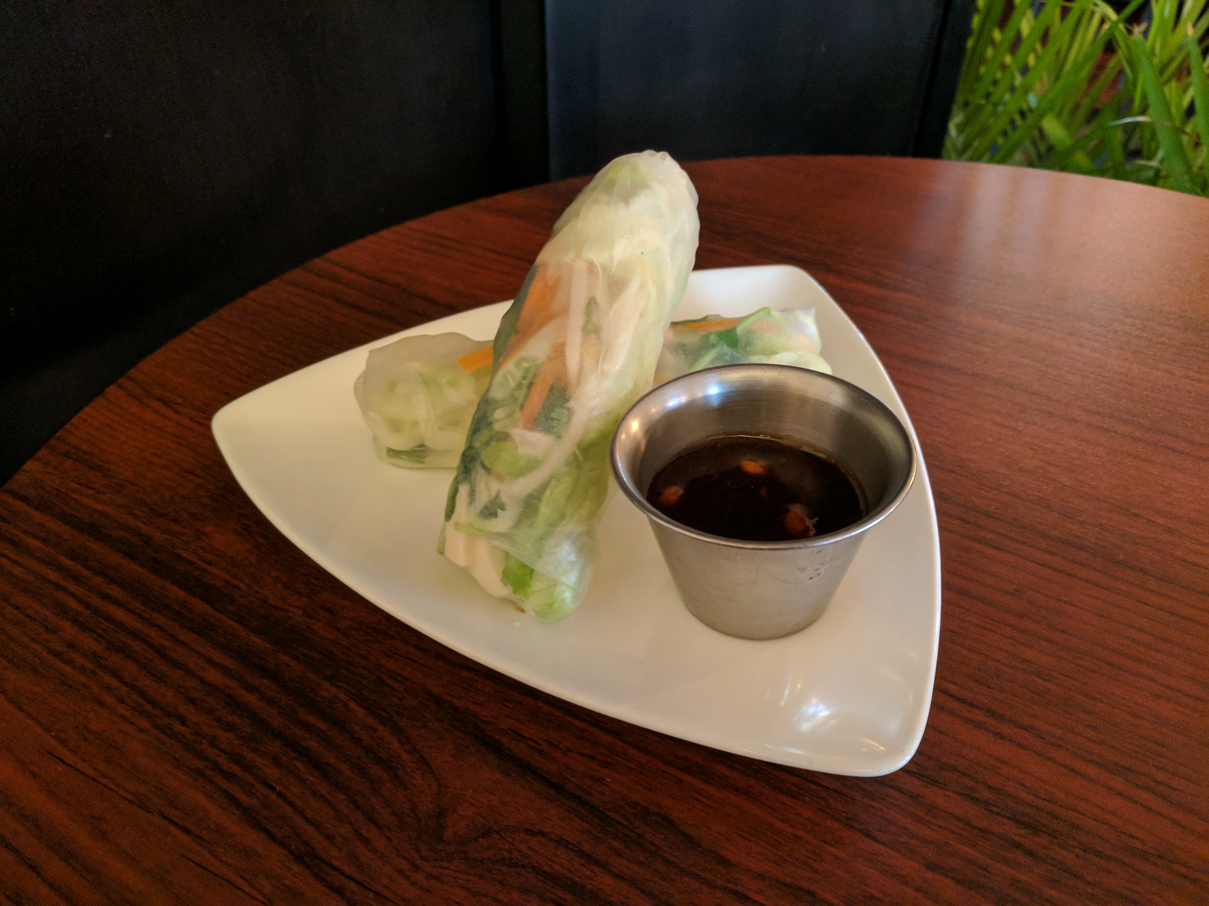 Order Spring Roll (2) food online from Oryza Asian Cuisine store, Iowa City on bringmethat.com