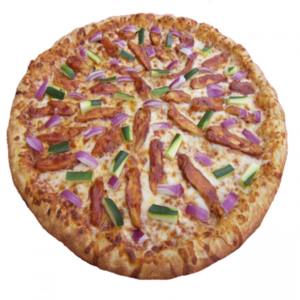 Order #11 BBQ Chicken Pizza food online from Bona Pizza store, San Jose on bringmethat.com