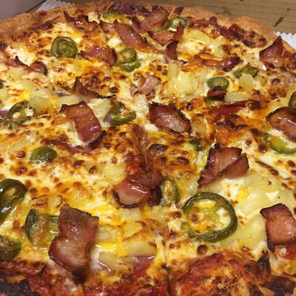Order 20. Zesty Bacon Pizza food online from Palermo Pizza & Pasta store, Seattle on bringmethat.com