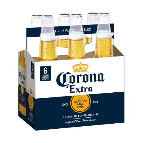 Order Corona Extra Beer 6 Pack 12oz Bottle food online from 7-Eleven store, New York on bringmethat.com