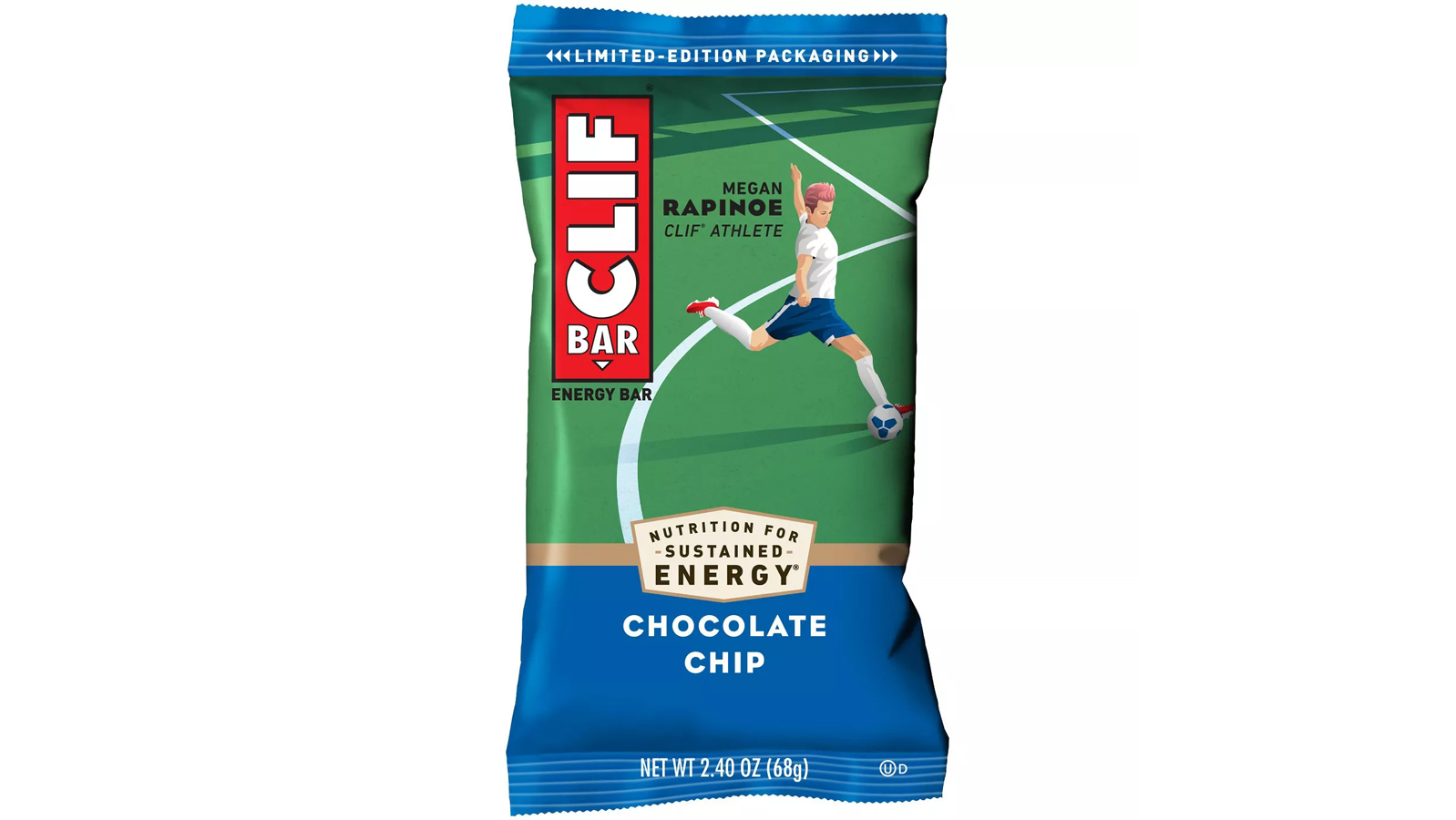 Order Clif Bar Chocolate Chip Energy Bar (2.4 oz) food online from Extramile store, San Bernardino on bringmethat.com