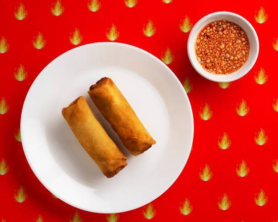 Order Spicy Egg Rolls (5) food online from Fire Ass Thai store, Upper Arlington on bringmethat.com