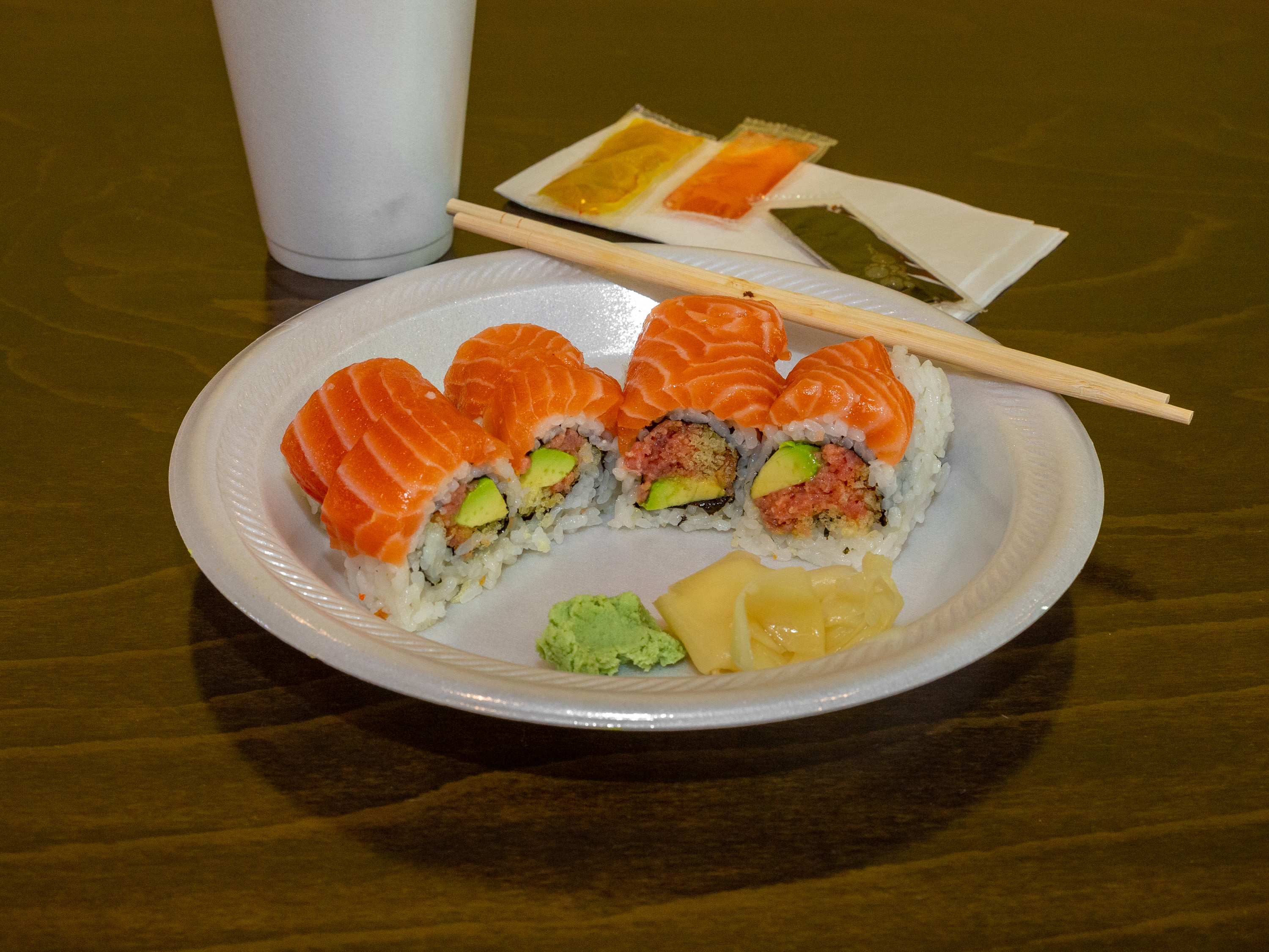 Order SR15. Tokyo Roll food online from Hibachi Sushi store, Raleigh on bringmethat.com