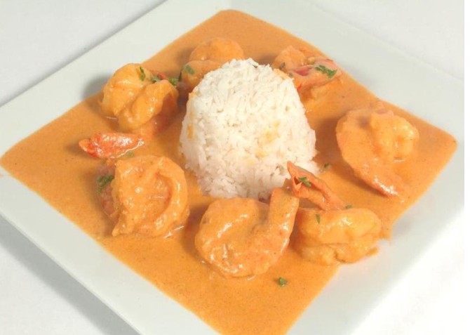 Order Shrimp Curry food online from BENARES Modern Indian Cuisine Bangkok store, Wyckoff on bringmethat.com
