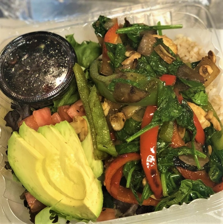 Order Grilled Veggie Plate food online from Water Dog store, Ventnor City on bringmethat.com