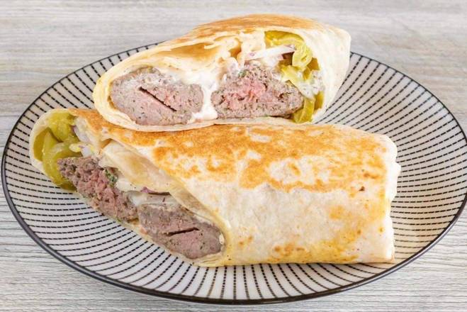 Order 54. Beef Kufta Sandwich food online from Pita Palace store, Franklin on bringmethat.com