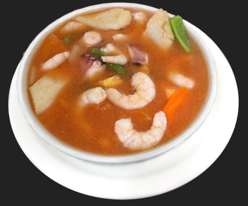 Order Mariscada Soup food online from Emporio Sushi & Mariscos store, Orange on bringmethat.com