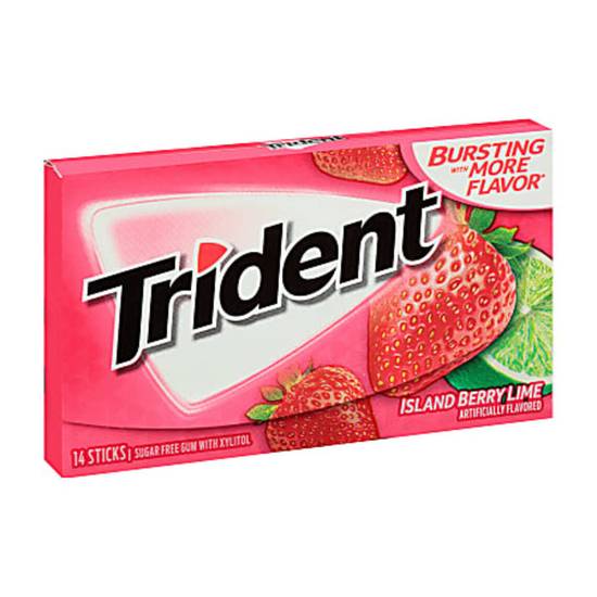 Order Trident Gum - Island Berry Lime food online from IV Deli Mart store, Goleta on bringmethat.com