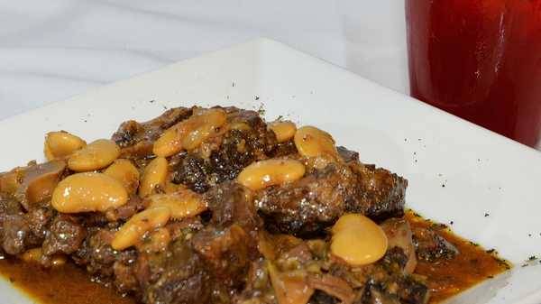 Order Oxtail & Butter Beans food online from Trappixx Jamaican Restaurant store, Cherry Hill on bringmethat.com