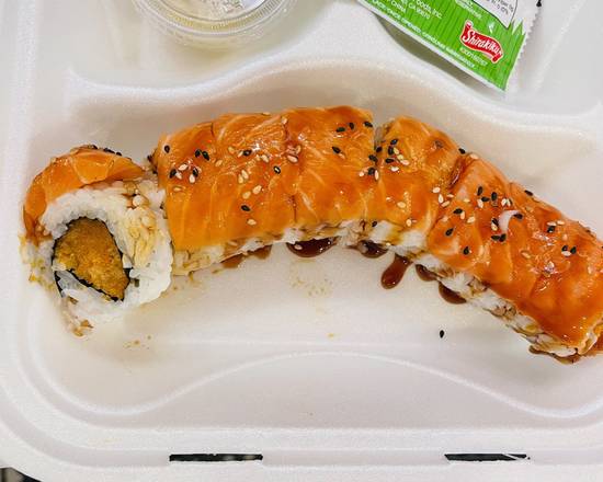 Order Salmon Crunch food online from Yami Yami Japanese Restaurant store, Atlanta on bringmethat.com
