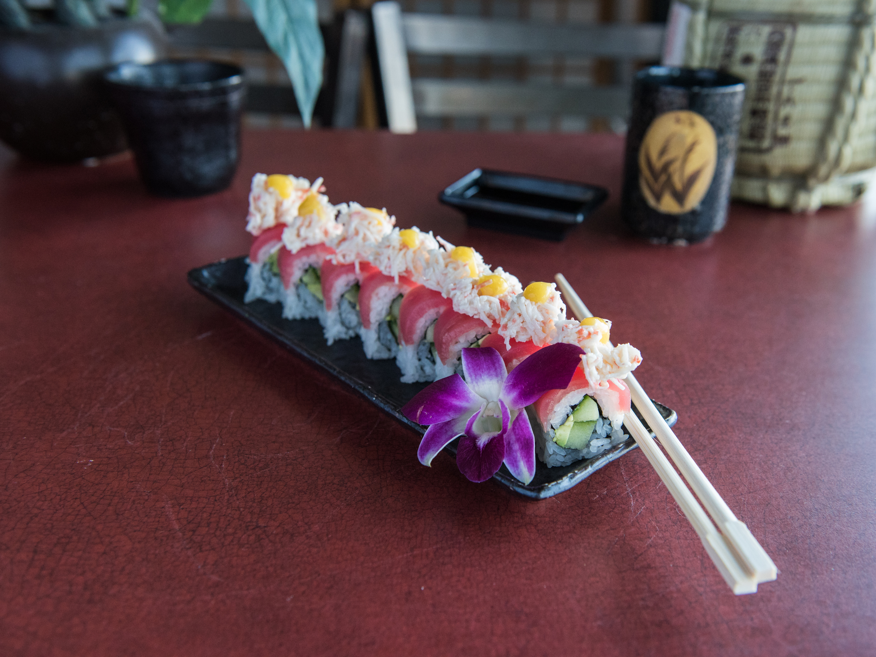 Order 8 Piece Park Roll food online from Joy Sushi store, Lone Tree on bringmethat.com