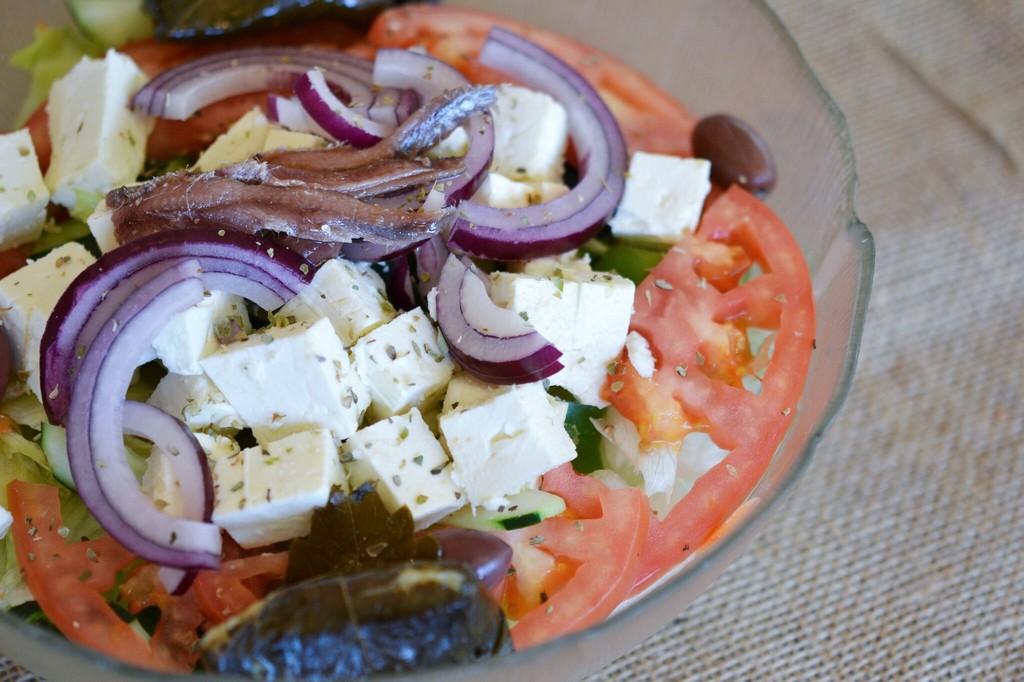 Order Famous Greek Salad food online from Court square diner store, Long Island City on bringmethat.com