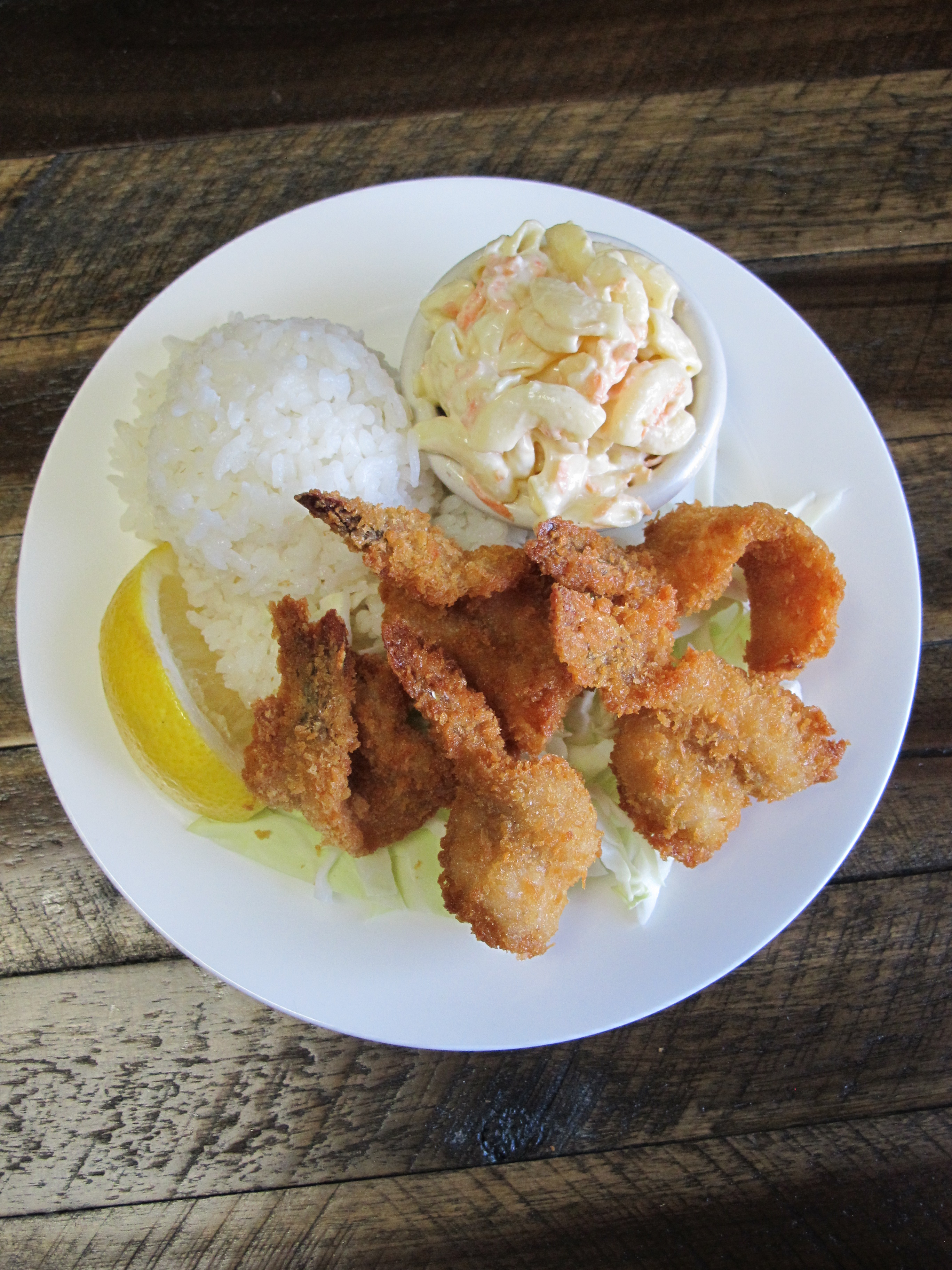 Order Fried Shrimp (small) food online from Maui Hawaiian Bbq store, Oceanside on bringmethat.com